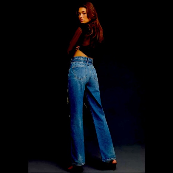 Anthropologie Pilcro Distressed Joey High-Rise Jeans-NWT size 29 waist - Picture 8 of 12